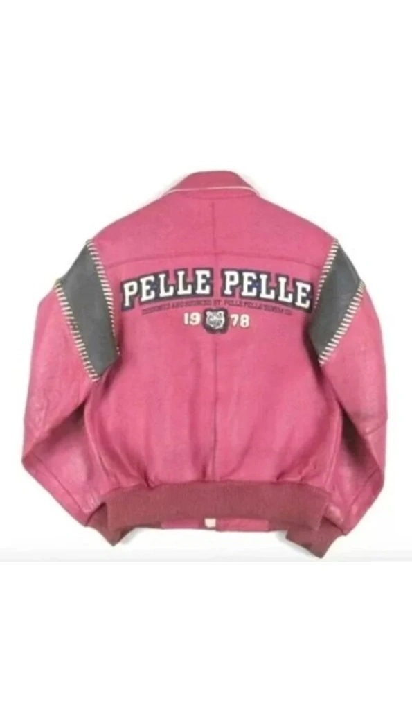 Pelle Pelle 1978 Pink Leather Jacket