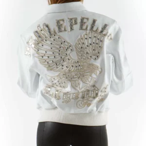 Exclusive White Pelle Pelle Legends Leather Jacket view 1