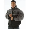 Pelle Pelle Black Grey Men Wool Jacket