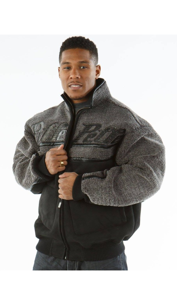 Pelle Pelle Men Reverse Fur Wool Jacket