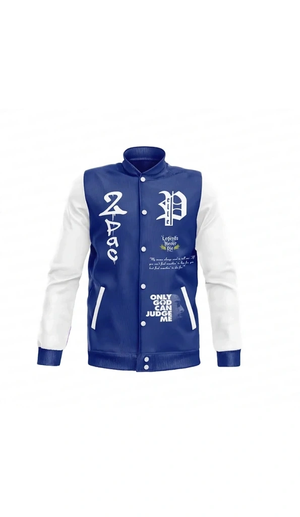 Pelle Pelle Legend Never Die Blue Leather Jacket