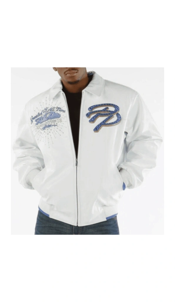 Pelle Pelle MB White Studs Leather Jacket | G.O.A.T