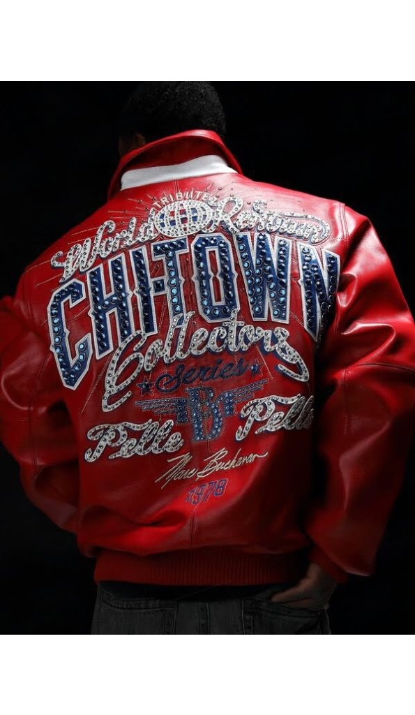 PELLE PELLE CHITOWN RED LEATHER JACKET
