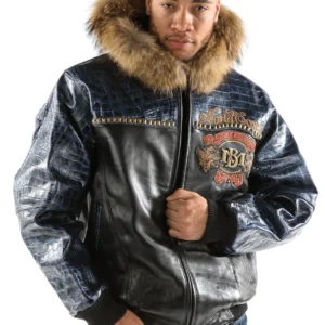 Pelle Pelle Crocodile Leather MB Jacket | Men Jacket