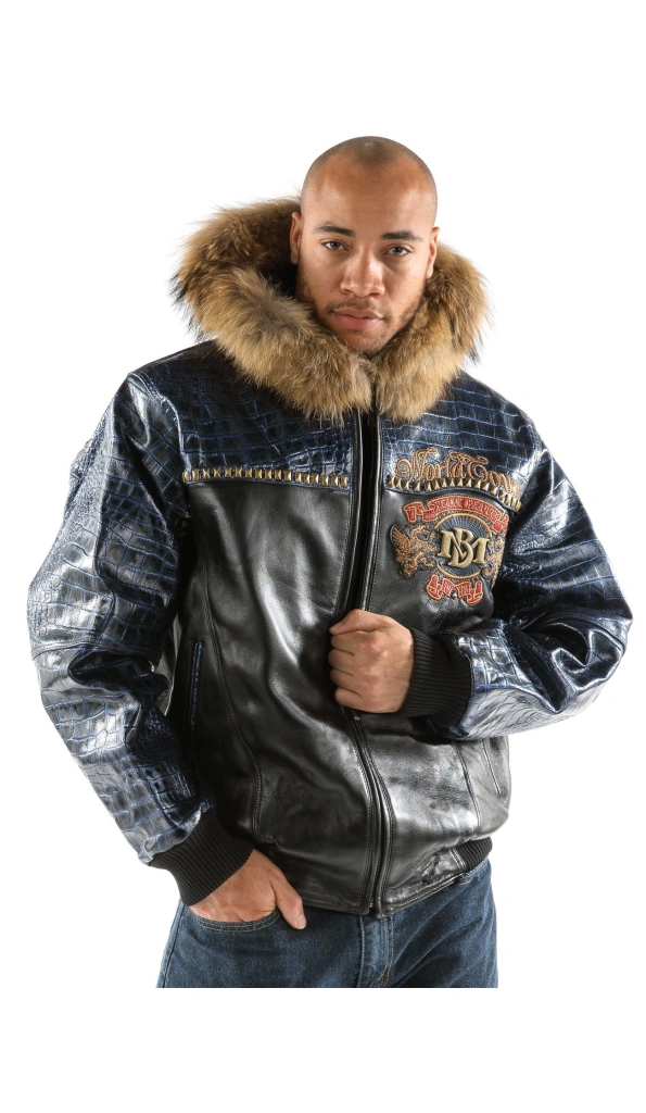 Pelle Pelle Crocodile Leather MB Jacket | Men Jacket