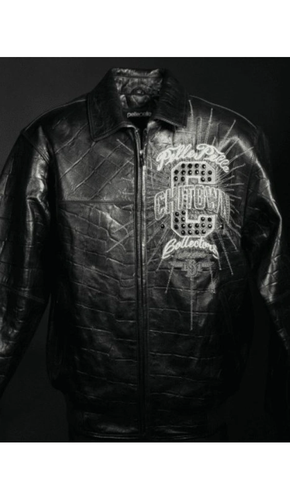 Pelle Pelle Chi-town Men Leather Jacket | Black Jacket