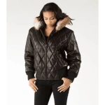 Pelle Pelle Black Quilted Leather Jacket