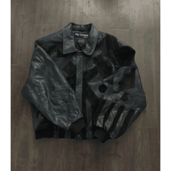 Pelle Pelle Crazy Pattern Leather Jacket