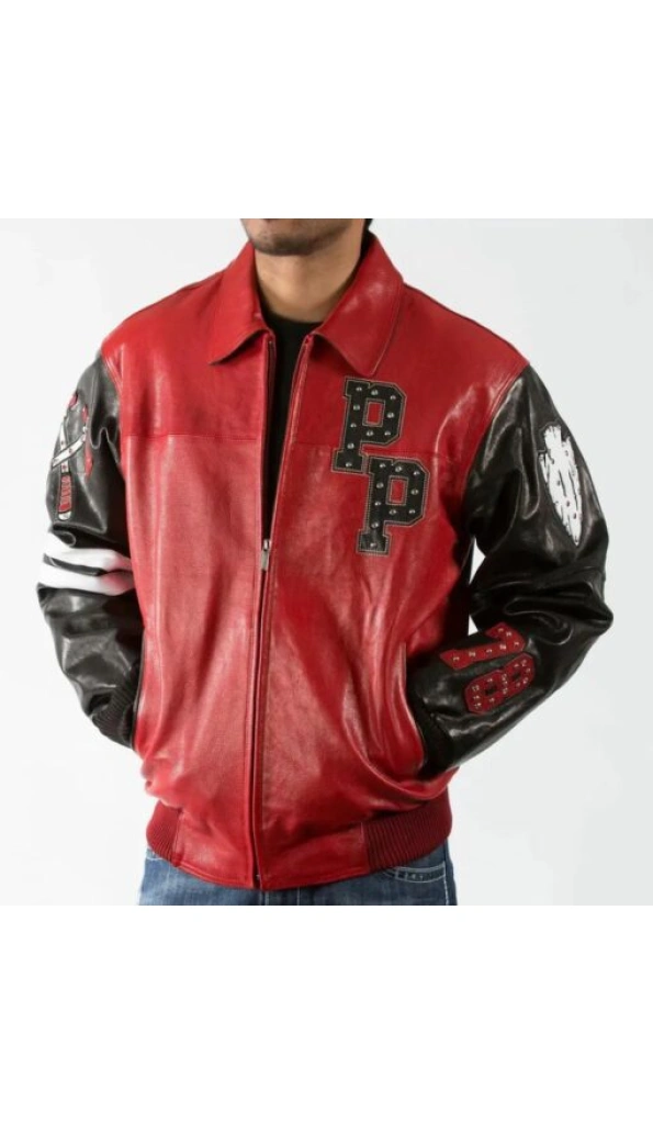 Pelle Pelle Men Red Chief Keef Jacket | Legendary Jacket