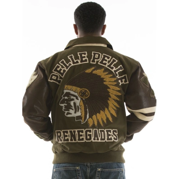 Pelle Pelle Renegades Wool Leather Jacket