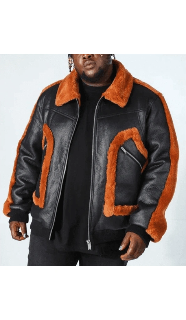 Pelle Pelle Men Leather Aviator Jacket | Fur Jacket