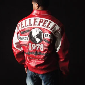 Pelle Pelle Red Vintage Leather Jacket | Men Jacket
