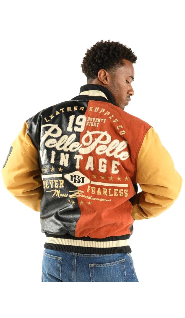 Pelle Pelle Men MB Vintage Wool Jacket | Varsity Jacket