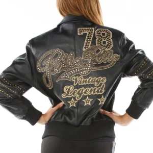Pelle Pelle Women Black Vintage Jacket | Leather Jacket