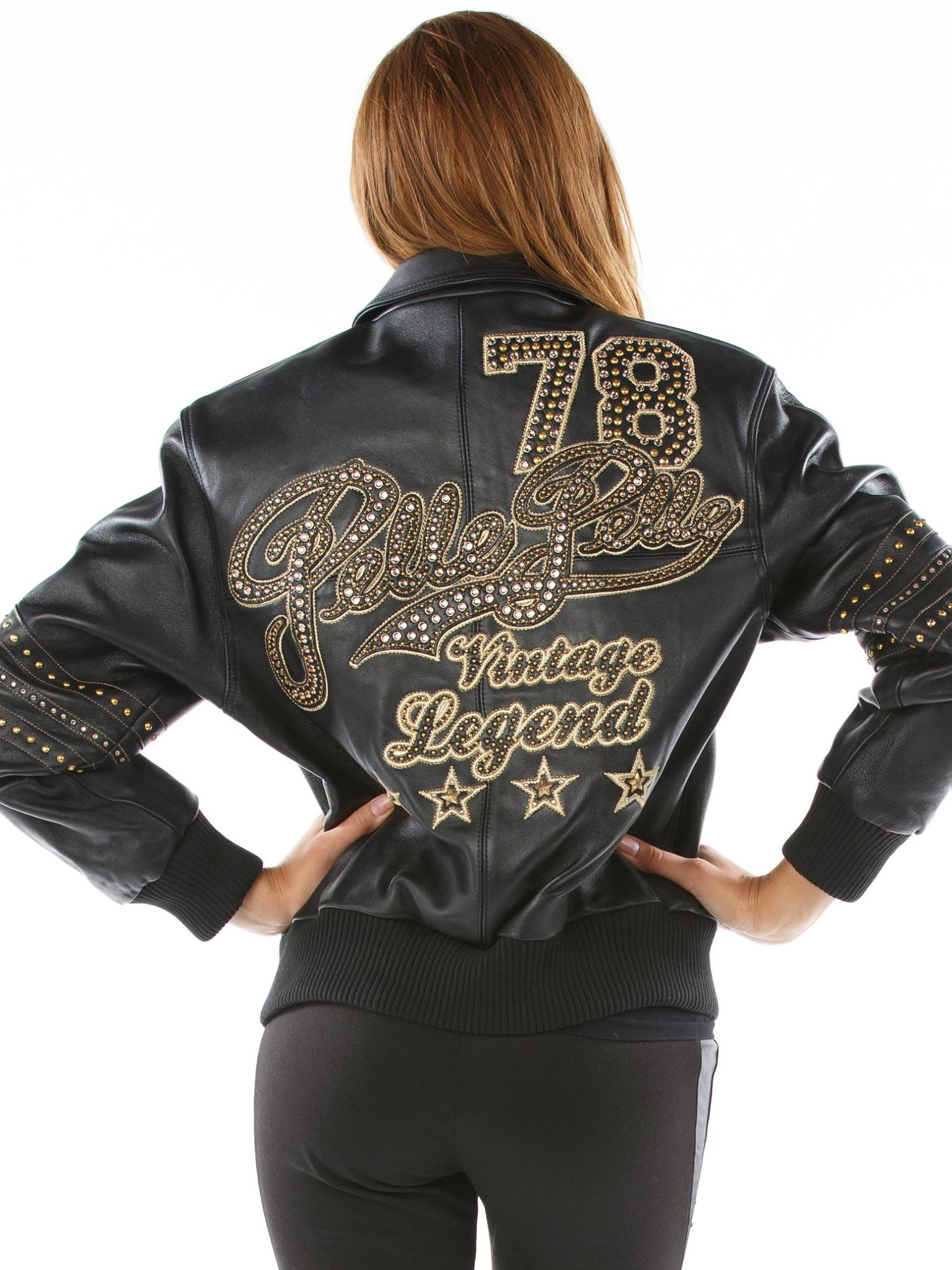 Pelle Pelle Women Black Vintage Jacket | Leather Jacket