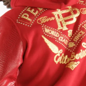 Pelle Pelle Red Elite Series Men Tracksuit view 3