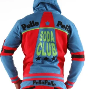 Bold Pelle Pelle Red Blue MB Wool Tracksuit | Men Tracksuit view 2