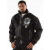 Pelle Pelle Black Crest Wool Jacket