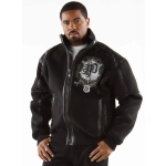 Pelle Pelle Black Crest Wool Jacket