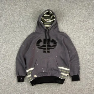 Pelle Pelle Grey Classic Wool Hoodie | Men & Women