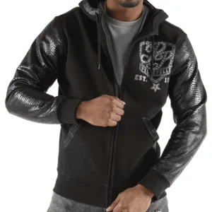 Pelle Pelle Black King Of Thrones Jacket | Hood Jacket