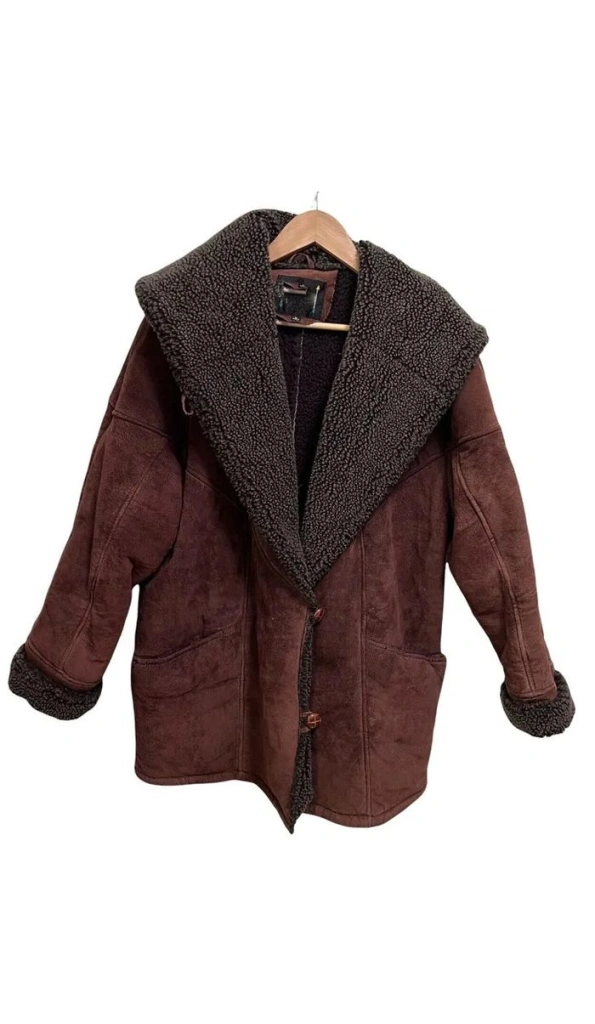 Pelle Pelle Sherpa Maroon Wool Coat | Men & Women