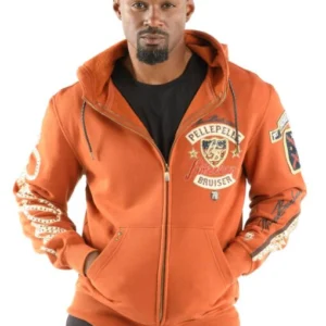 Pelle Pelle Orange American Bruiser Jacket | Wool Jacket