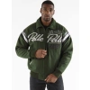 Pelle Pelle Men Green Live To Win Jacket