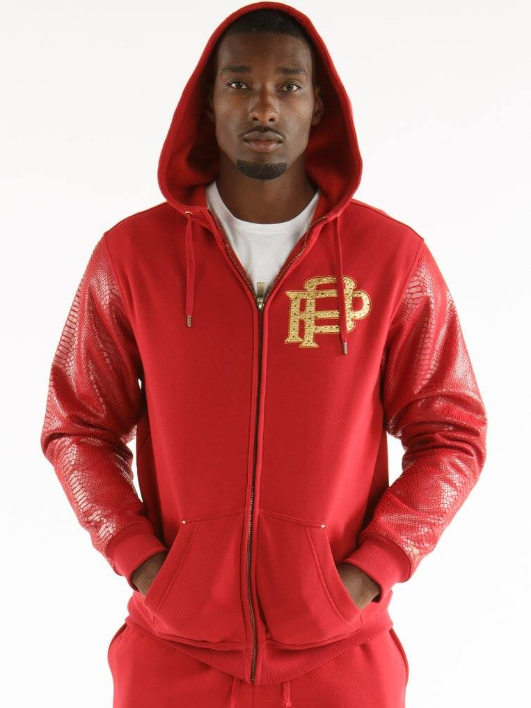 Pelle Pelle Red Elite Series Hood Jacket | Wool & Leather