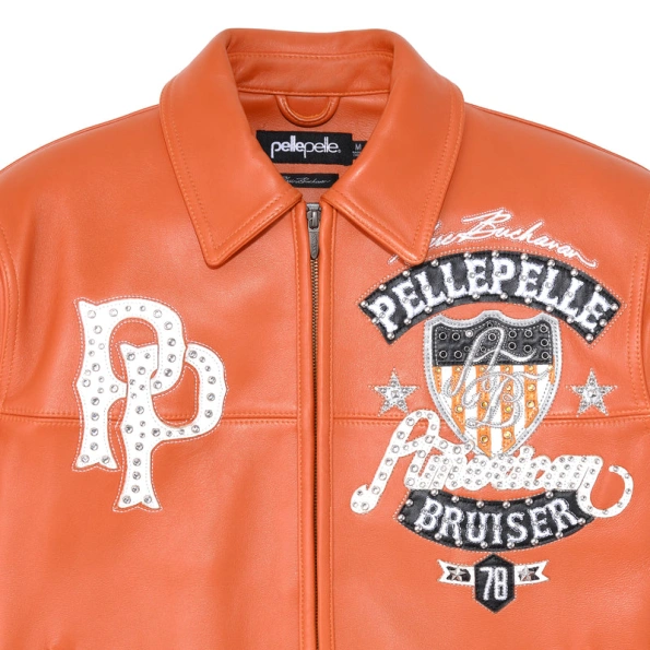 Pelle Pelle American Bruiser Orange Jacket