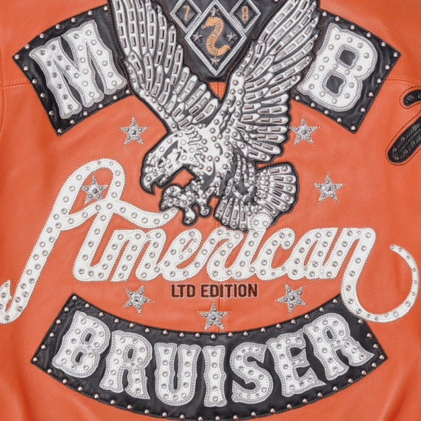 Pelle Pelle American Bruiser Orange Jacket