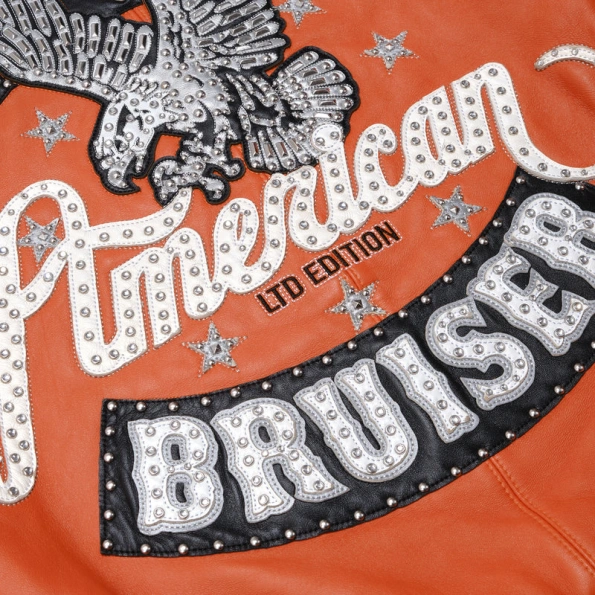 Pelle Pelle American Bruiser Orange Jacket