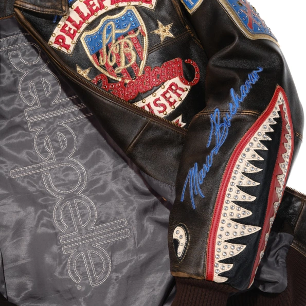 Pelle Pelle Rub Buff American Bruiser Jacket