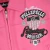 Pelle Pelle American Bruiser Pink Crop Jacket