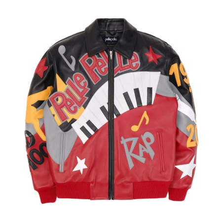 Hip hop leather jackets Pelle Pelle