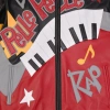 Pelle Pelle Hip Hop Red Black Leather Jacket