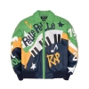 Pelle Pelle HipHop Green MB Leather Jacket