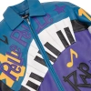 Pelle Pelle HipHop Blue Purple Leather Jacket