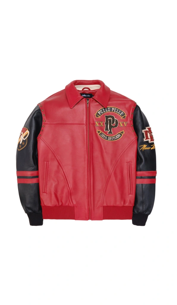 Pelle Pelle Panther Red Leather Jacket | Supply Co. Jacket