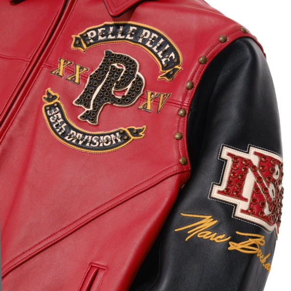 Pelle Pelle Panther Red Leather Jacket