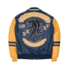 Pelle Pelle Panther Navy Blue Leather Jacket