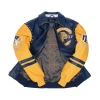 Pelle Pelle Panther Navy Blue Leather Jacket