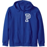 Pelle Pelle Royal Blue Wool Hood Jacket