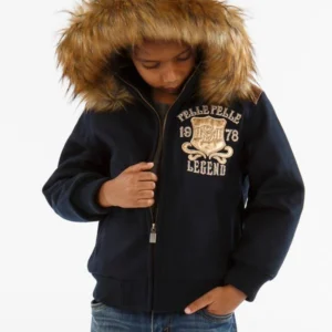 Pelle Pelle Kids MB Legend Wool Jacket | Fur Hood Jacket