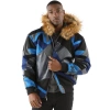 Pelle Pelle Men Abstract Wool Jacket