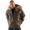 Pelle Pelle Men Brown Encrusted Jacket