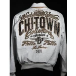 PELLE PELLE CHITOWN WHITE LEATHER JACKET