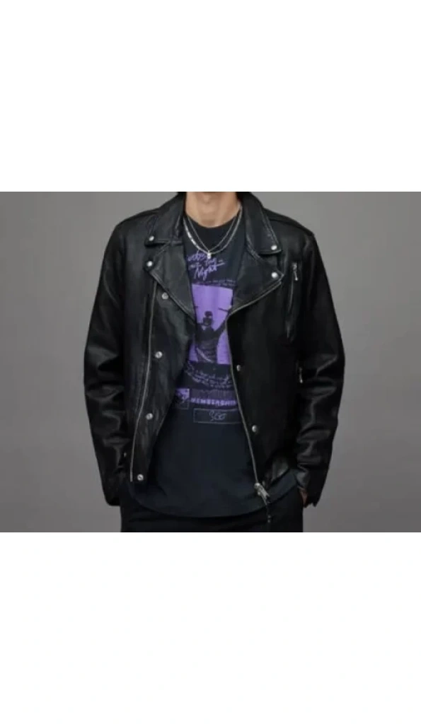 Pelle Pelle Genuine Biker Leather Jacket