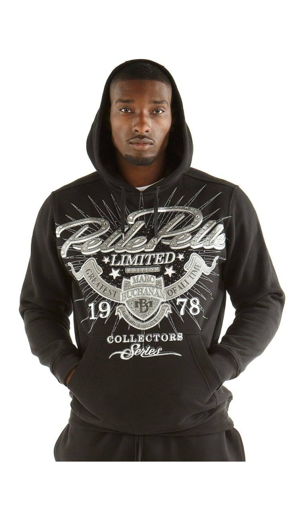 Pelle Pelle Black Marc Buchanan 1978 Hoodie