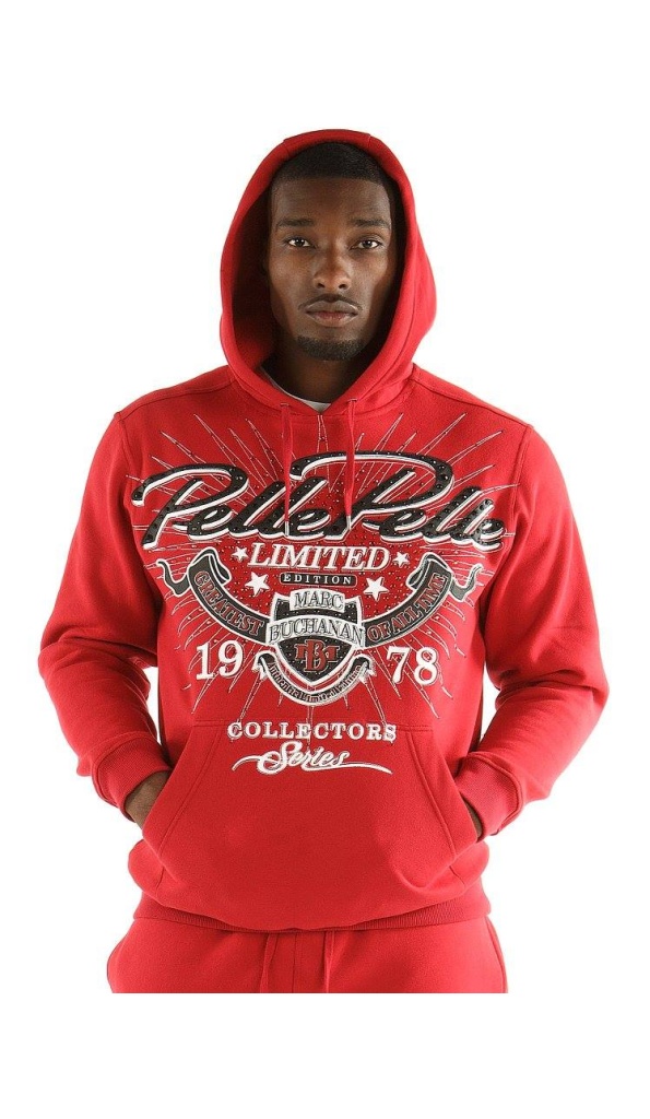 Pelle Pelle Red Marc Buchanan 1978 Hoodie